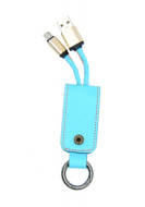 Кабель USB 2A Орбита KM-110 (microUSB) 20cм