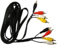 Шнур 4RCA-4RCA шт/шт 1m Сигнал 1101