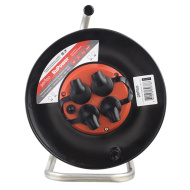 Perfeo удл на катушке с зазем "RU POWER" 30м 4гн с т/з 16А ПВС 3х1,5 IP44 (РБК16).