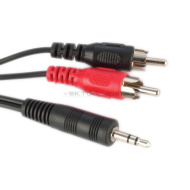 Шнур 3,5 Stereo Plug-2RCA Plug 1,5м GOLD REXANT 17-4232
