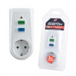 Устройство защитного отключения ROBITON УЗО-1 в розетку BL1