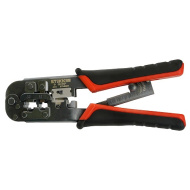 Кримпер для обжима RJ разъемов RJ-45 (8P8C), RJ-12 (6P6C) и RJ-11 (6P4C и 6P2C), STEKKER