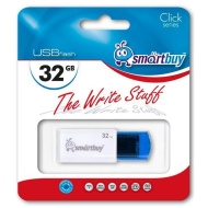 Флеш-карта USB 32Gb Smart Buy Click Blue