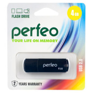 USB2.0 Flash Perfeo 4GB Black C05