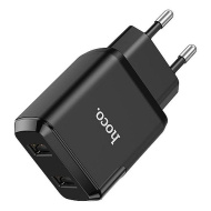 Сетевое ЗУ HOCO N7, 2хUSB-A, 2.1А, черный