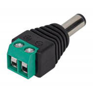 Разъем ЭРА  R-DC01 DC питания штекер 2. 1х5. 5 с клеммной колодкой