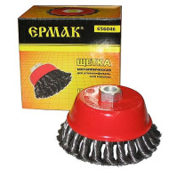 Щетка металл. для УШМ 75мм/М14(чашка) ЕРМАК /656-037
