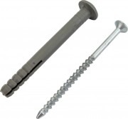 Дюбель 6 х 40 гвоздевой с цилиндрической манжетой УПАКОВКА 100 шт /70941