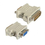 Переходник штекер DVI-I - гнездо VGA REXANT