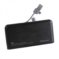 Портативный аккумулятор WST DP612 (8000mAh) зеленый