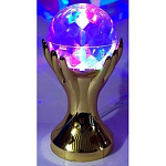 Диско лампа Full color ручки желтый