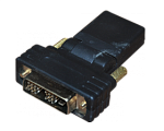 ПЕРЕХОДНИК шт.DVI-D - гн.HDMI поворотный GOLD REXANT(Z) 17-6812