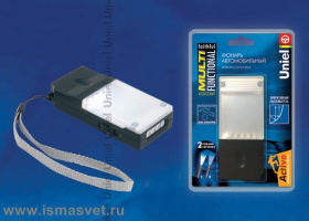 Фонарь Uniel S-CL013-C Black 5+4LED Черный