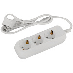 Удлинитель  ЭРА UDL-10-315-E Greenline 3 розетки с зазем 1,5м ПВС 3x0.75мм2