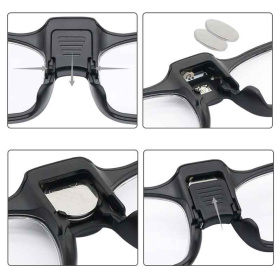 Орбита OT-INL84 Черные очки увеличительные (+2.5, 1.3X )