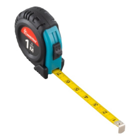 Рулетка 1 метр, пластик и резина, промо, Smartbuy 