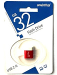 Флеш-карта USB 32Gb Smartbuy LARA Red