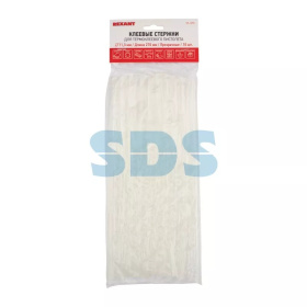 Клеевой стержень 11/270 мм, Пакет, Прозрачный, 10 шт/уп., REXANT