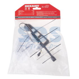 Антенна комнатная активная для цифр.ТВ REXANT RX-267, 34-0267