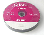 Диск Intro CD-R 10шт 52х