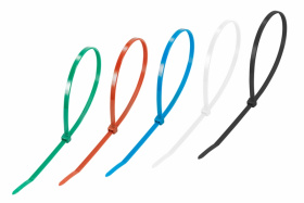 Хомут нейлон 4,8*400мм (цветные) уп.25шт. REXANT 07-0408-25