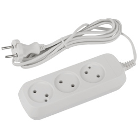 Удлинитель ЭРА UDL-6-315 Greenline 3 розетки без зазем 1,5м ШВВП 2x0.75мм2