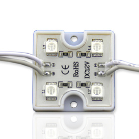 Модуль светодиодн. PGM5050-4 поштучно (синий) 30915