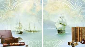 а-к 15x21 верт. 9 листов (НК) Морской