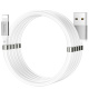 Кабель USB  2.4A HOCO U91 (iOS Lighting) 1м