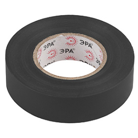 Изолента ПВХ ЭРА 19*20 черная