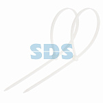 Хомут нейлон 3,6х250мм (белый) (уп 25шт) REXANT (10/500)