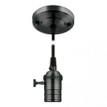 Патрон декор. Uniel Vintage DLC-V-S21K/E27 TS/1,5M/BL DARK, крепление, выкл., медь, цвет темн. медь