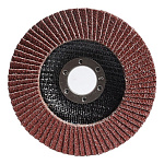 Диск зачистной 115 мм, наждачный, лепестковый, 40 грит, посадка 22 мм  Smartbuy tools