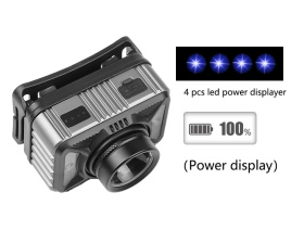 Патриот PT-FLG32 фонарь налобный (3L, аккум, дат.движ)