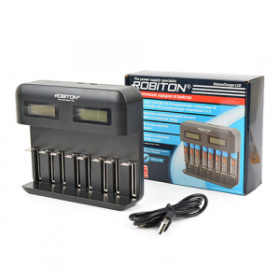 Зарядное устройство ROBITON VolumeCharger LCD