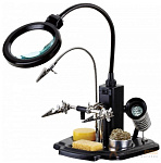 Лупа с держателем TE-802