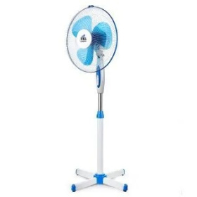 Вентилятор напольный VGF-01 Blue, 40 Вт, 3 режима, 90° поворот, синий VKL electric