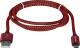 USB кабель USB08-03T PRO USB2.0 Красный, AM-MicroBM, 1m, 2.1A DEFENDER