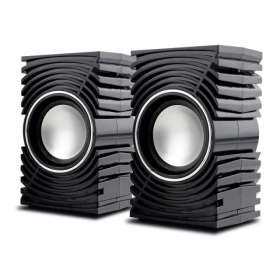 Perfeo колонки "MIRAGE" 2.0, мощность 2х1.5 Вт чёрн