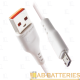 Кабель GoPower GP01M USB (m)-microUSB (m) 1.0м 2.4A ПВХ черный