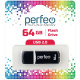USB2.0 Flash Perfeo 64GB Black C02