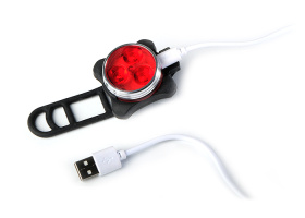 Фонарь вело ФАЗА BR3-L03 задн., 3 SMD, аккум., USB