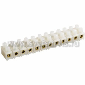 ЗВИ-3 Зажим винтовой 1-2,5мм2 12 пар VKL electric (10шт/упак)