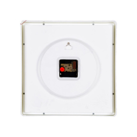 Часы 3028-133 корпус белый квадрат "Любимые овощи"