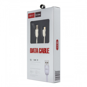 USB-кабель BYZ BL-628m AM-microBM  2 метра, 2.1A, ПВХ, белый