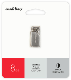 USB Флеш-карта Smartbuy 008GB MU30 Metal