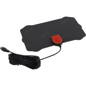 Антенна для цифрового ТВ,с внешн. усил. (пит. USB), +35 дб, 3 м, щит, SB-DA-T2-W88AMPL Smartbuy