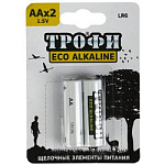 Эл. пит. Трофи LR06 2BL ECO /20/