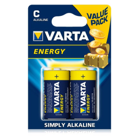 Эл. пит. Varta-4114 Energy 1,5V LR14(C)-2BL(20)