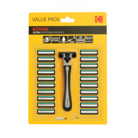 Kodak Бритва муж, 3 лезвия, плав. головка, прорез. ручка 30422308